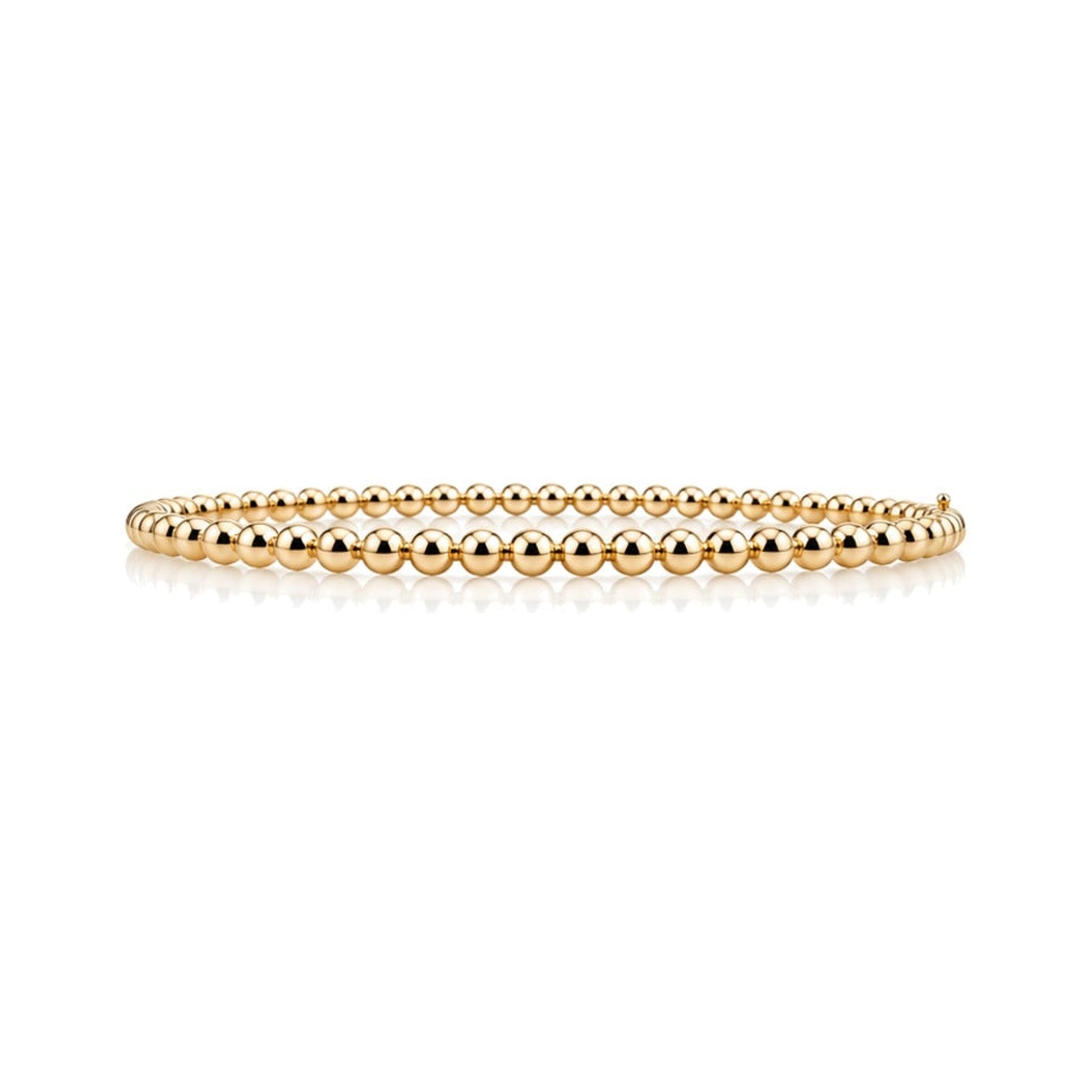 Gaia Gold Gaia Ball Bracelet in 18K gold, side angle