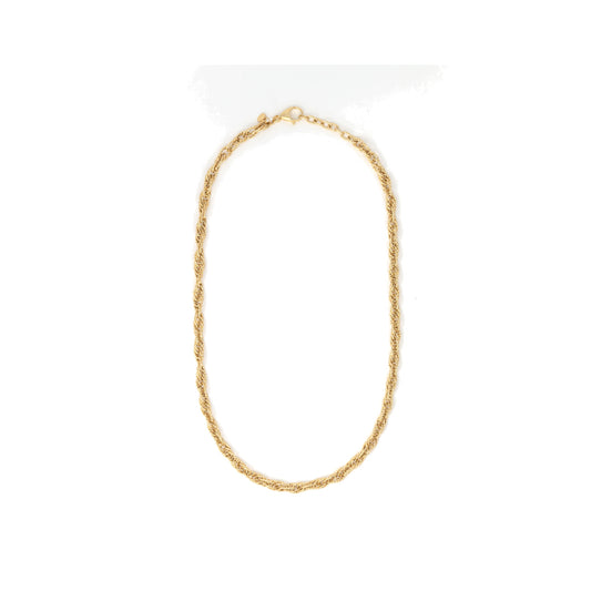 Gaia Gold Gold Rope Chain in 18K yellow gold