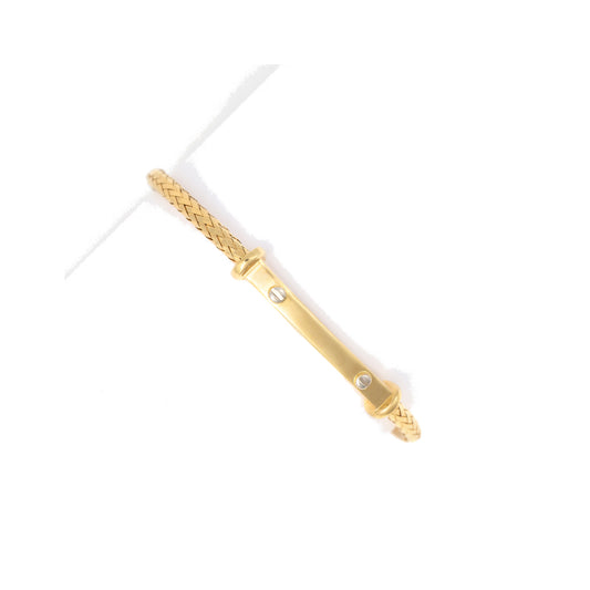Gaia Gold Waiola Round Bracelet in 18K yellow gold