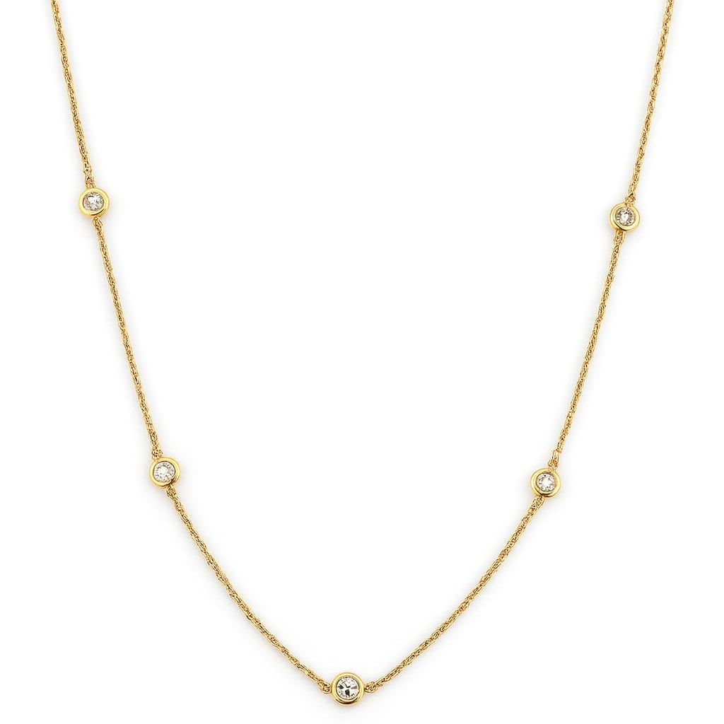 Halo Diamond Necklace