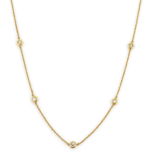 Halo Diamond Necklace