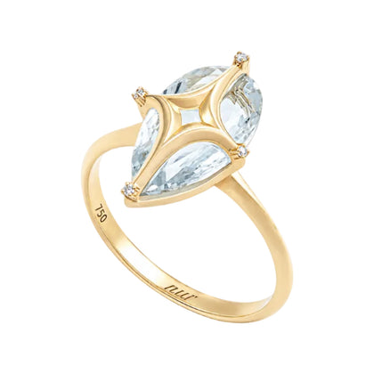 Tesra Aquamarine Ring