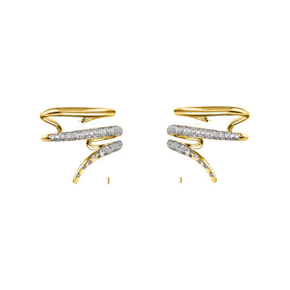 Loria Cuff Diamond Earring