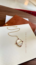 ABALII Lulia necklace flat lay