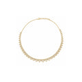 18K yellow-gold Stardust Marquise Necklace with lab-grown diamonds