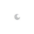 Rulla Jewelry Moon in 18K white gold with natural diamonds