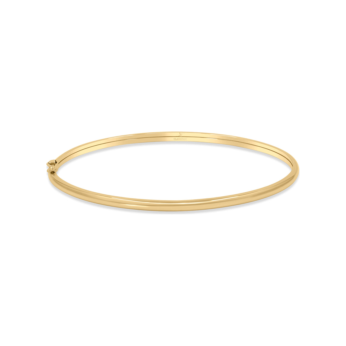 Classiyah Effortless Elegance Bangle in 18K gold