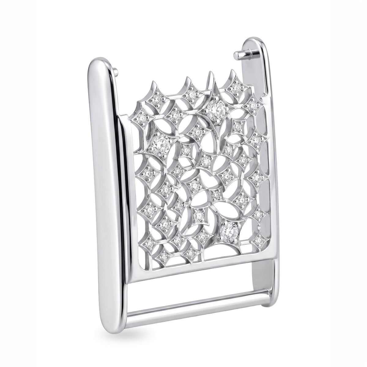 Caleums Starweave — Diamond Whoop Cover 18K White Gold Whoop Cover