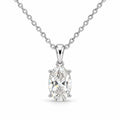 LeJour 2.01ct Oval Lab-Grown Diamond Pendant Necklace