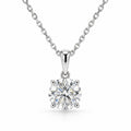 LeJour 1.62ct Round Lab-Grown Diamond Pendant Necklace