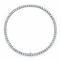 LeJour 19.37ct 4-Prong Lab-Grown Diamond Tennis Necklace