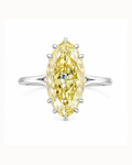 Adrisya golden hour ring 2 18k two tone gold ring front view