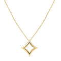 Nur Hilyah Pendant Necklace in yellow gold on white background
