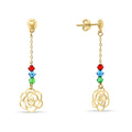 Hanging Flower Bud Earrings product photo
