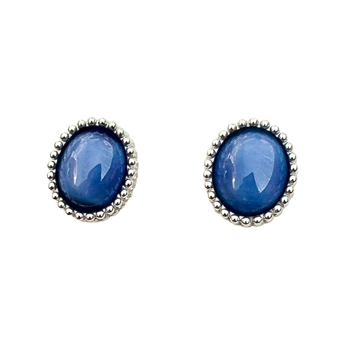 RosaReem Blue Star Garnet Earrings product photo