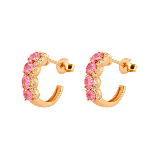 Caleums Celestial Rose Earrings product photo