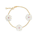 Mayra Trio Star Bracelet - Yellow Gold product photo