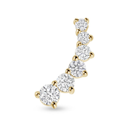 Round 6 Diamond Ear Climber
