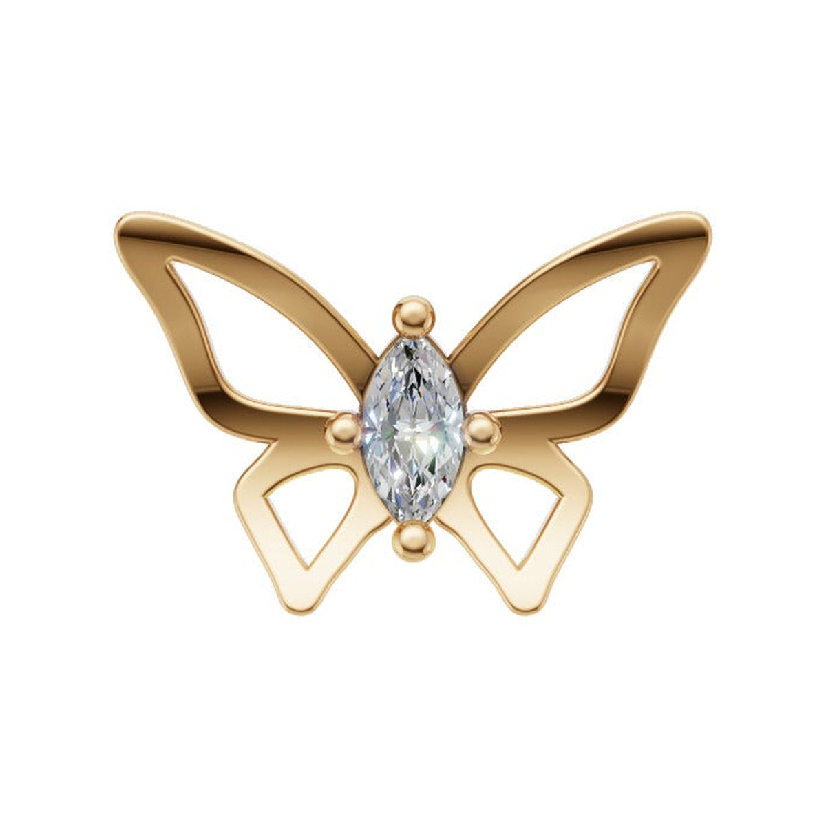Rulla Butterfly Stud product photo