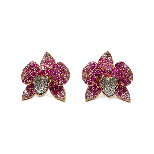 Ranimor Sapphire Orchid Earrings product photo
