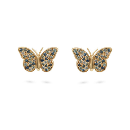 Large Butterfly Studs