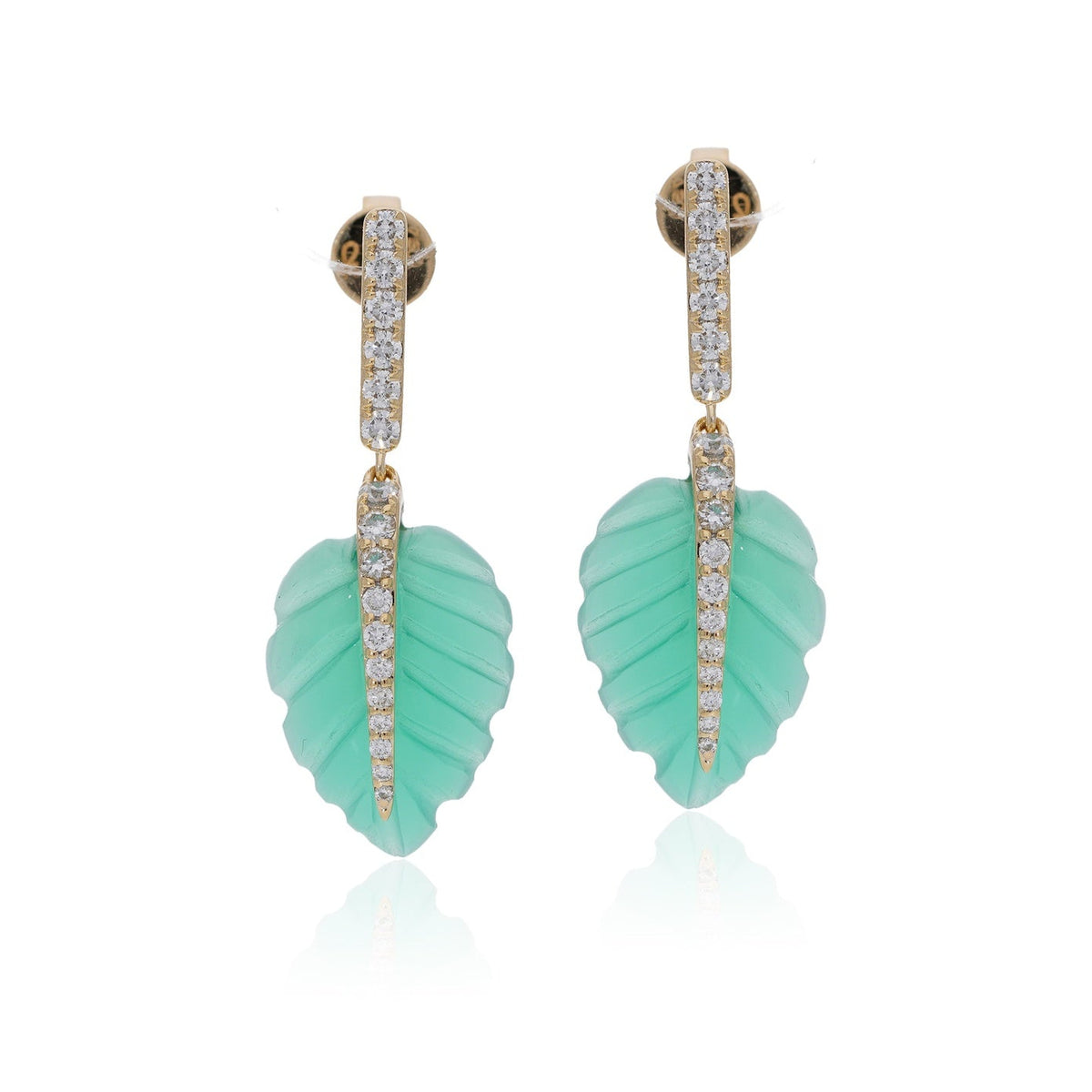Ranimor Evergreen Leaf Earrings product photo