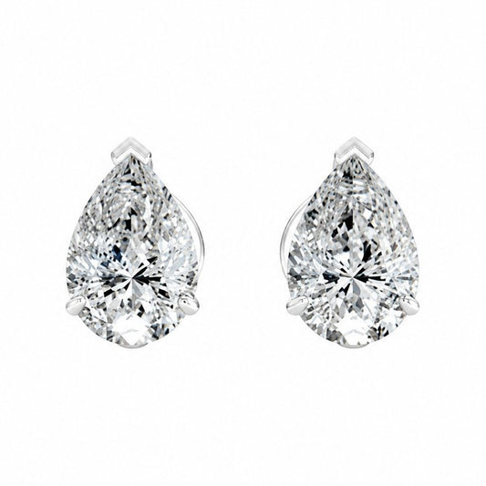 LeJour 2.07ct Pear Lab-Grown Diamond Earrings product photo