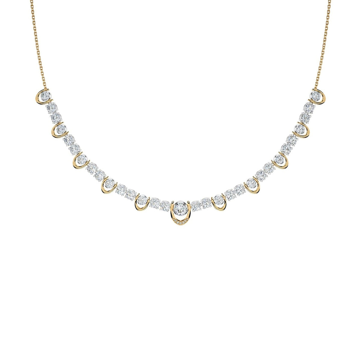 Zoráe Unbound 10 Necklace, close-up product photograph