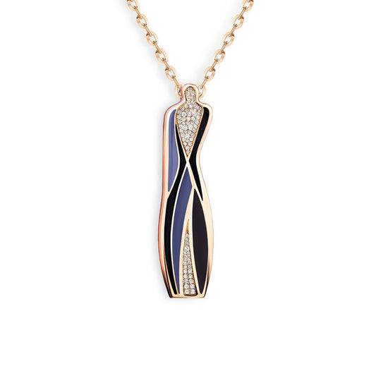 Maha Al Sibai Female Of Light Necklace 2, close-up product photograph