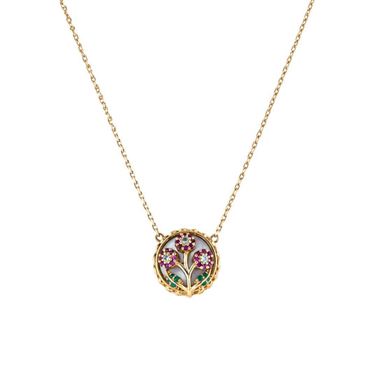 Ranimor Blossom Necklace, close-up product photograph