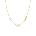 Classiyah Ocean Pearl Glow Necklace, close-up product photograph