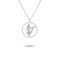 Classiyah Celestial Wings Pendant, close-up product photograph