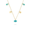 Classiyah Azure Dream Necklace, close-up product photograph
