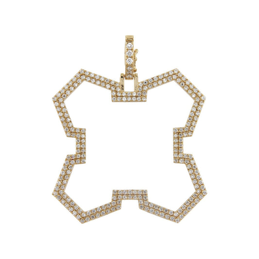 Donydo Grounded Reversible Pendant, close-up product photograph