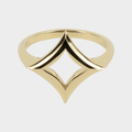 Hilyah Motif Ring in 18K yellow gold