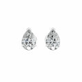 LeJour pear earrings on a pure white background