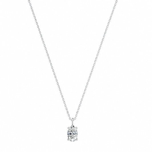 LeJour oval pendant on a pure white background