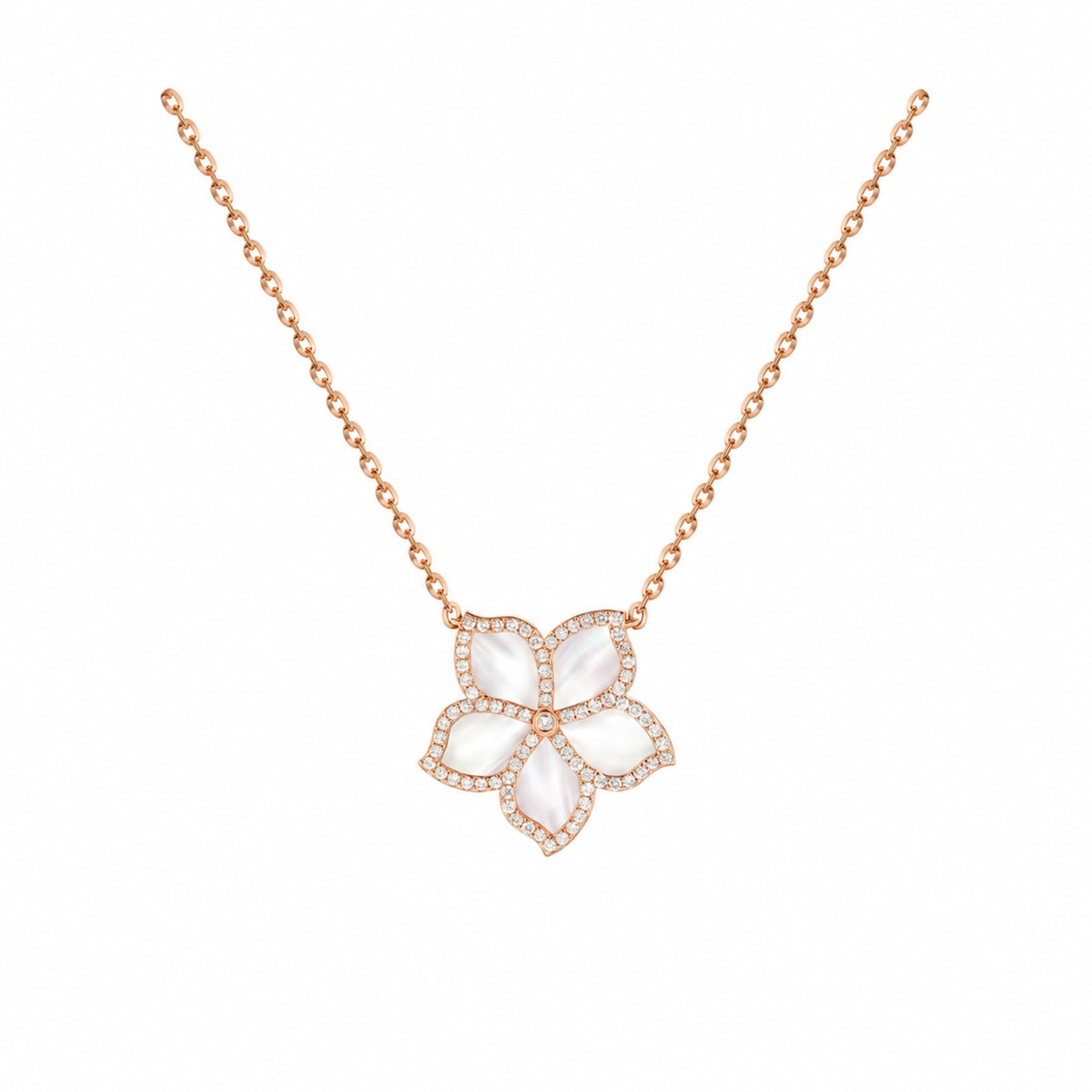 MAHA AL SIBAI JEWELLERY Jasmine 7 necklace on a pure white background