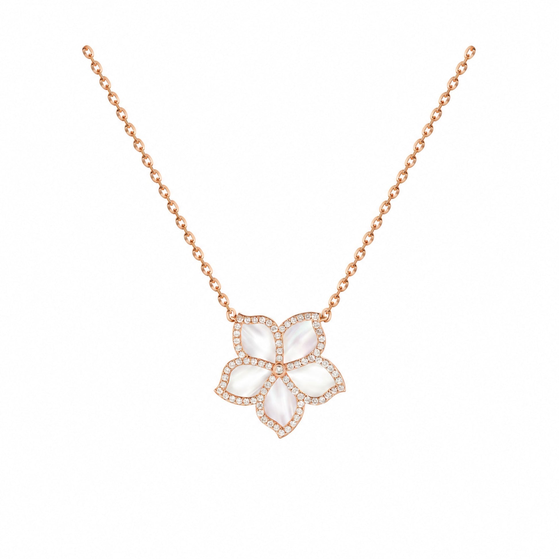MAHA AL SIBAI JEWELLERY Jasmine 7 necklace on a pure white background