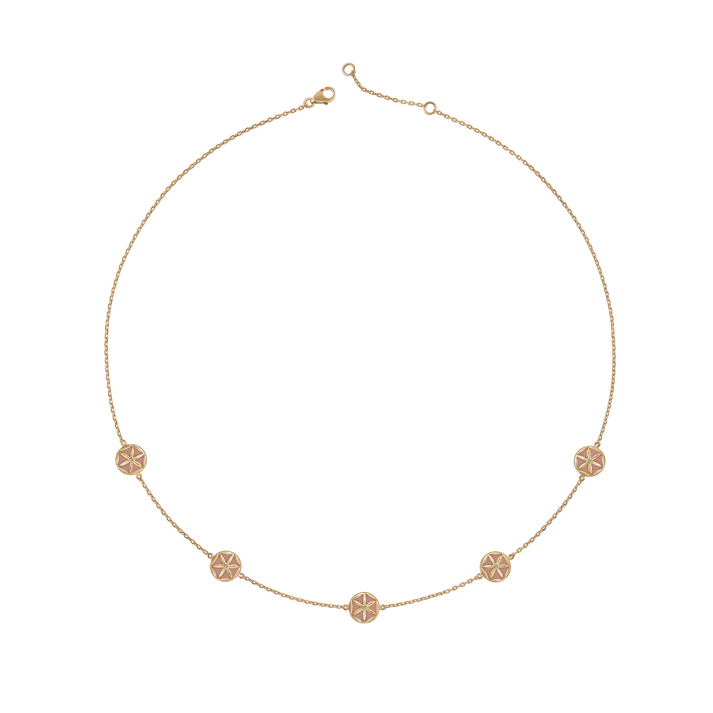 Flower of Elements Necklace