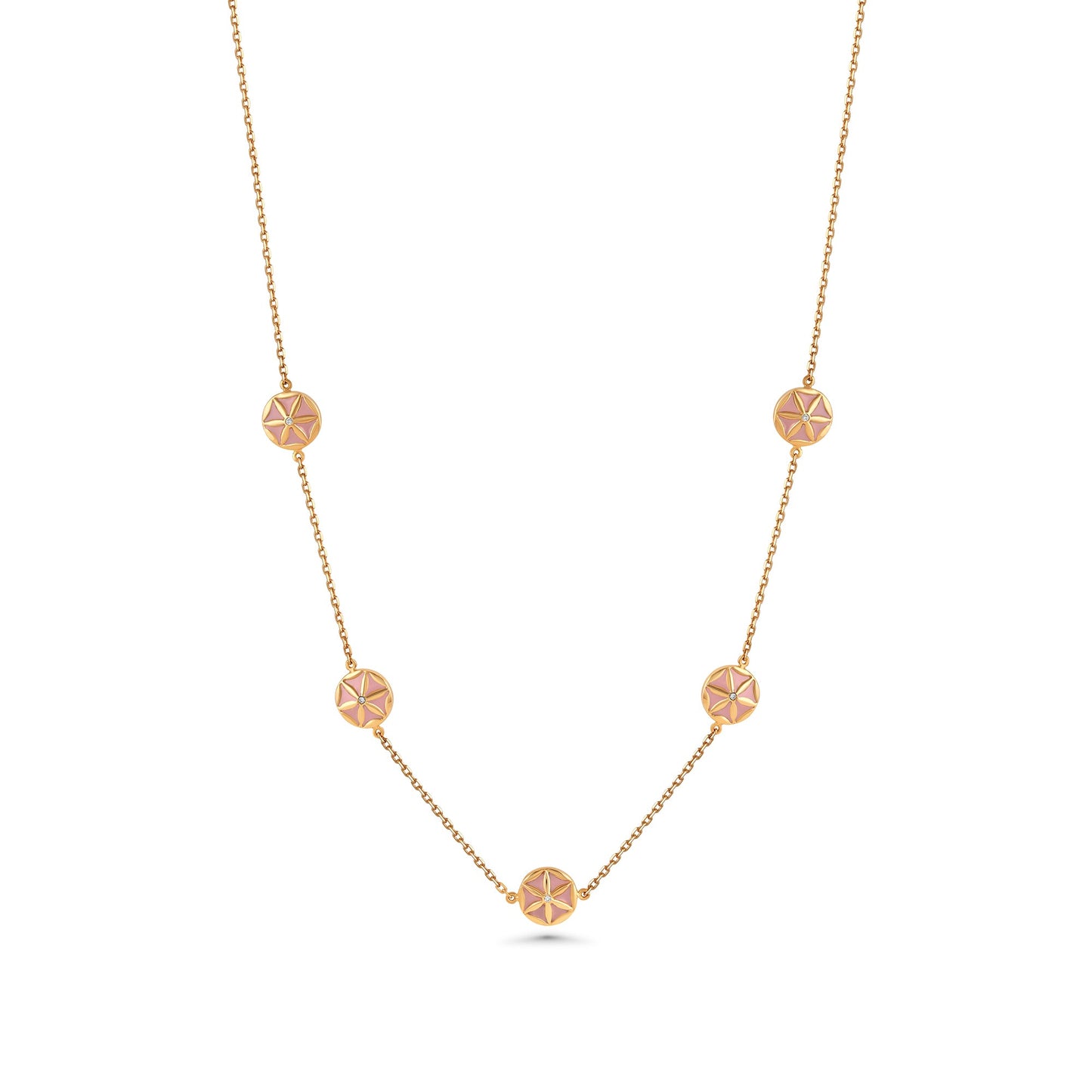 Flower of Elements Necklace