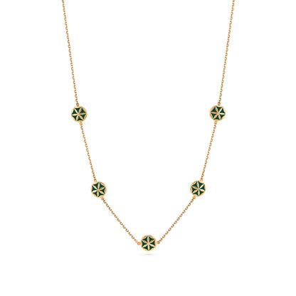 Flower of Elements Necklace