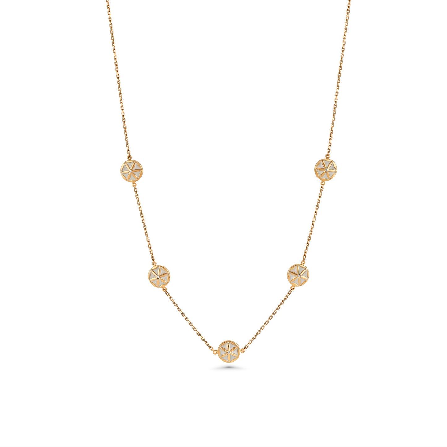 Flower of Elements Necklace