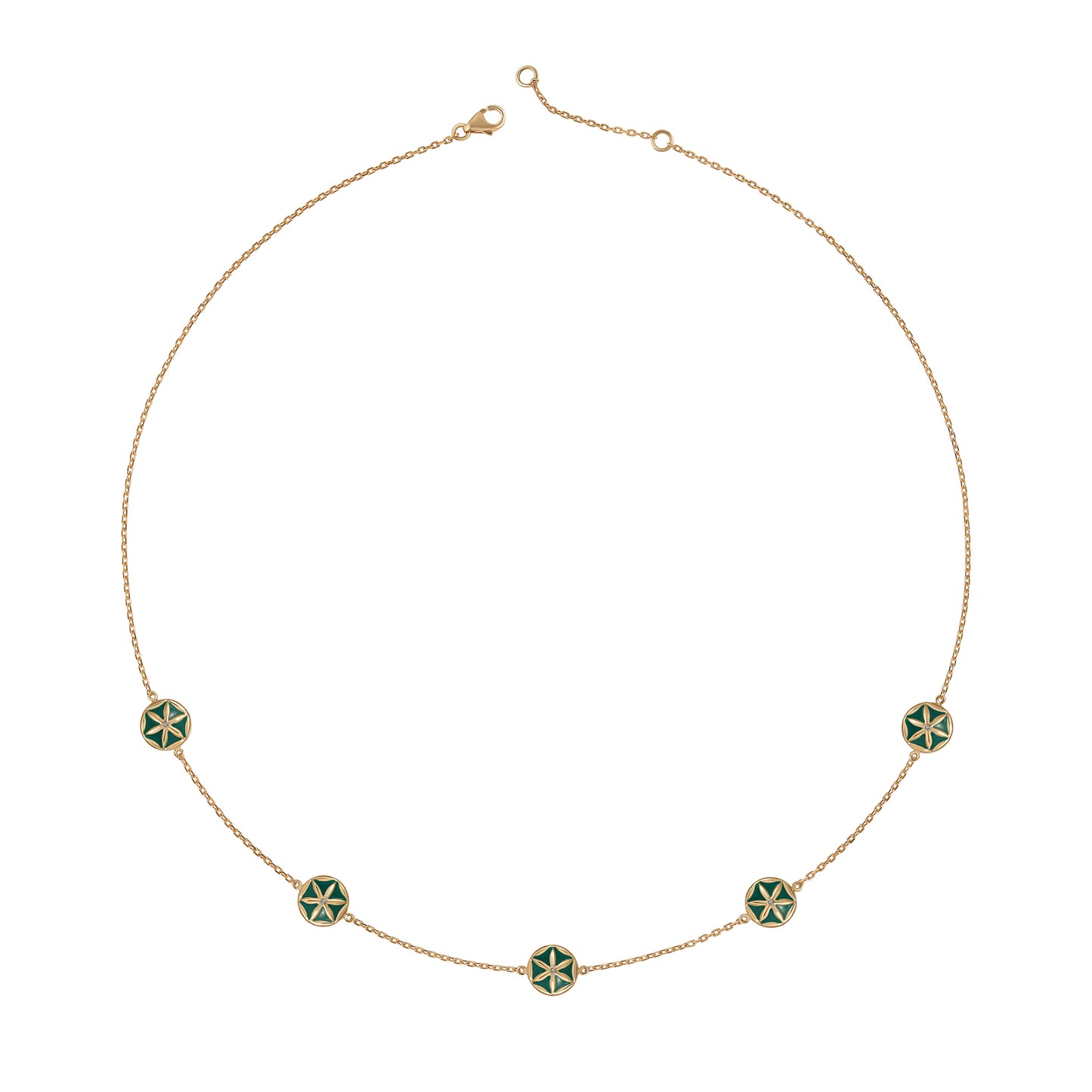 Flower of Elements Necklace