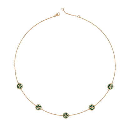 Flower of Elements Necklace
