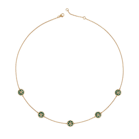 Flower of Elements Necklace