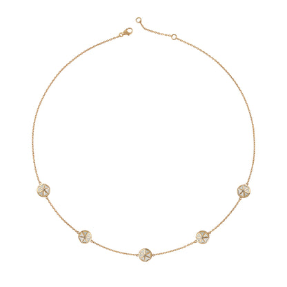 Flower of Elements Necklace