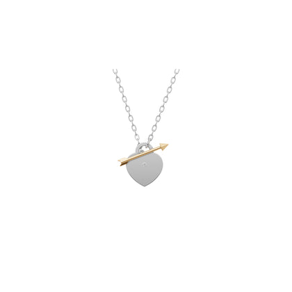Arrowed Heart Necklace