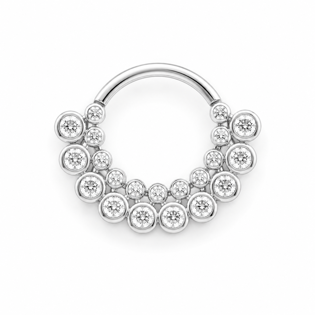 Rulla Aura Daith Hoop product view