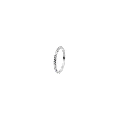 Rulla Jewelry Eternity Band in 18K white gold with natural diamonds